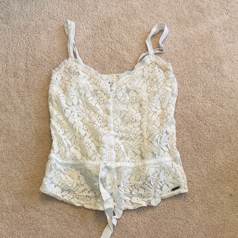 White Lace Top